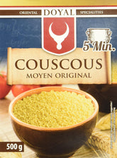 Couscous – Leichter und lockerer Couscous mit leicht nussigem Geschmack – Eine typisch nordafrikanische Spezialität – 1 x 500g