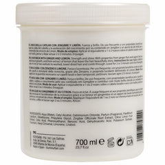 Mască de păr Urban cu ghimbir și lămâie, 700 ml Masca de par Naty Shop