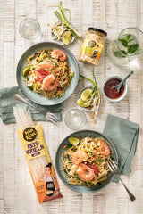 Wan Kwai breite Reisnudeln 250 g – Authentische Sorte für Pad Thai, Suppen und mehr. Vegan und glutenfrei. Fertig in 8 Minuten.