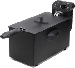 Mașină de prăjit cu ulei Bestron cu tehnologie cu zonă rece, 3.5 litri, 2000 watts Electrocasnice Naty Shop