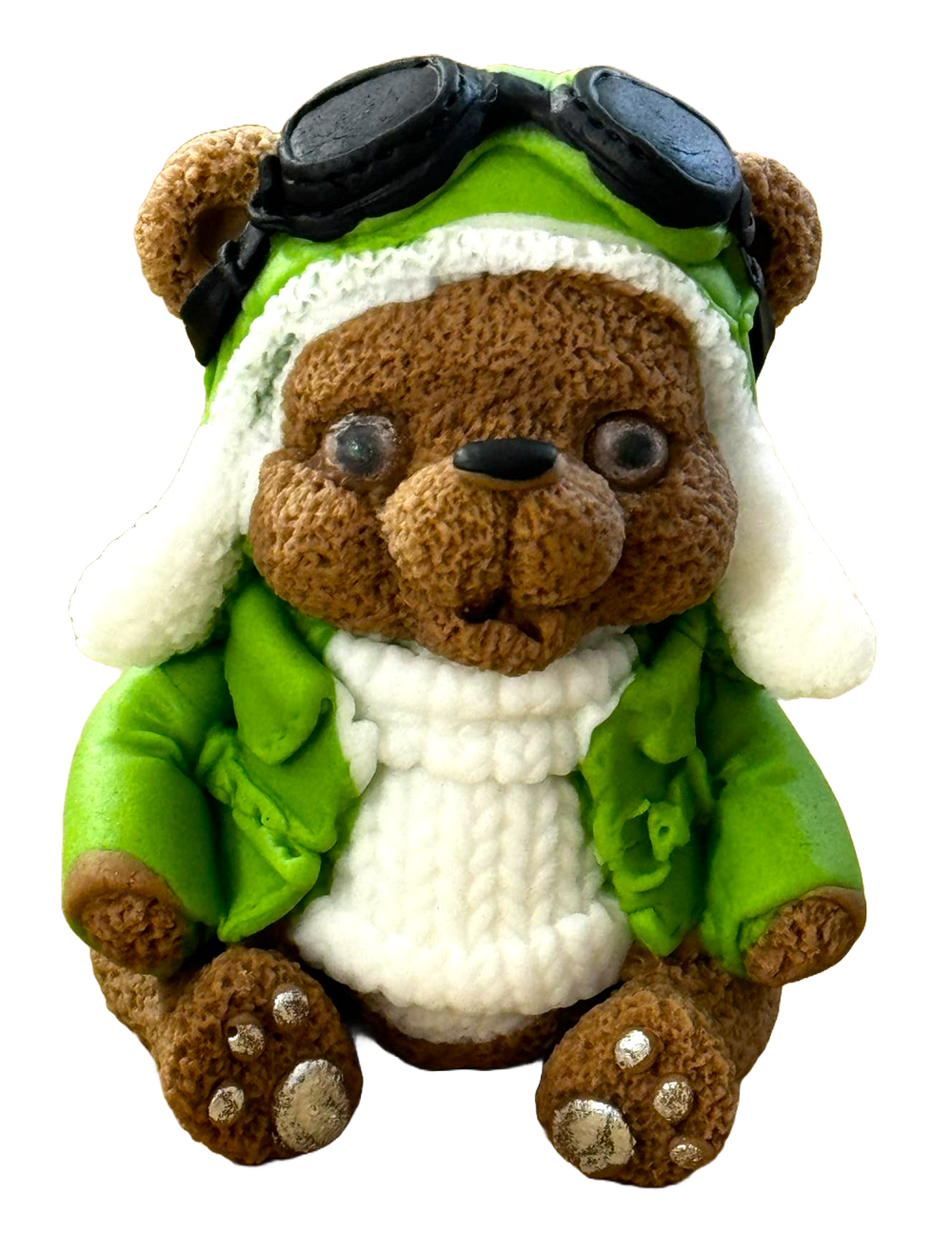 Decoratiune comestibila din zahar, Aviator Decoratiuni din Pasta de Zahar Naty Shop