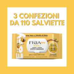 Fria Easy Baby, Windelwechseltücher, mit Aloe Vera und Honigextrakt mit feuchtigkeitsspendender Wirkung für die Haut, dermatologisch getestete Baby-Feuchttücher Naty Shop