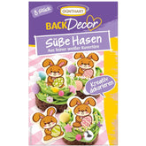 Günthart Backdecor Süße Hasen aus feiner weißer Schokolade Pralinen Naty Shop Standardtitel