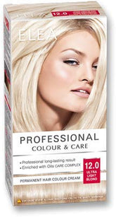 Professional Artisto Permanent Hair Colour, № 12.0, blond ultra-luminos, 120 ml, rezultat profesional, 100% acoperire gri Vopsea pentru par Naty Shop Titlu implicit