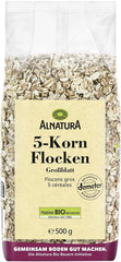 Fulgi Demeter din 5 cereale, 500 g