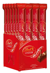 Lindt LINDOR Milchschokoladenriegel, 24 x 38 Gramm Pralinen Naty Shop Standardtitel