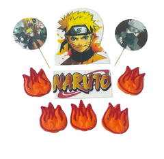 Set mit 9 essbaren Dekorationen, NARUTO