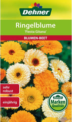 Dehner Blumen-Saatgut, Ringelblume "Fiesta Gitana", 5Er Pack (5 X 3 G)