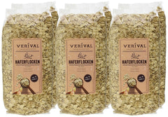 Fulgi de ovăz Verival - Organic, pachet de 6 x 500 grame Cereale Naty Shop