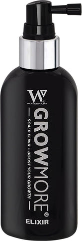 Watermans Grow More Elixir ser de creștere a părului - Întărește rădăcinile părului - Promovează creșterea părului - Pentru femei și bărbați Ingrijirea parului Naty Shop Titlu implicit