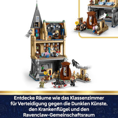 LEGO Harry Potter Schloss Hogwarts: Krankenflügel - DIY Set mit 7 Minifiguren - Modellbau mit Hermine und Ron Figuren - Kreatives Geschenk für Mädchen, Jungen und Fans ab 9 Jahren - 76463