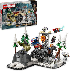 LEGO Marvel Avengers Assemble: Age of Ultron Bau- und Spielset mit 8 Thor-, Hulk- und Iron Man-Superhelden-Minifiguren. Bauspielzeug für Jungen und Mädchen. Abenteuerset 76291. Bausets. Besuchen Sie den LEGO-Store. Standardtitel
