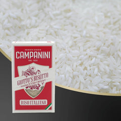 Orez original pentru risotto | Orez Campanini pentru risotto | 1000g | din Italia | Risotto-uri și supe