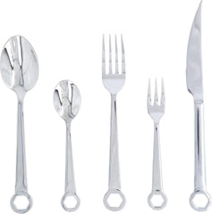 Set tacâmuri 5 piese, oțel inoxidabil Bucatarie Naty Shop