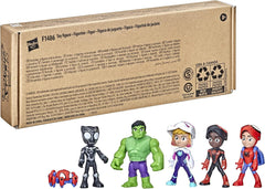 Hasbro Spidey und seine fantastischen Freunde Masked Heroes Multipack 10 cm große Actionfiguren für Kinder ab 3 Jahren F1486 Actionfiguren Naty Shop