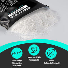 Nature Diet - Bio-Inulin 1 kg | Aus Agave | Natürliches Präbiotikum Süßstoffe Naty Shop