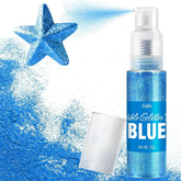 Essbarer Glitzer, Spray, verschiedene Farben, 22 Gramm Naty Shop Blue
