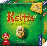 KOSMOS 691783 Keltis-Spiel inklusive Keltis-Erweiterung, klassisches Brettspiel, Familienspiel für 2–4 Spieler ab 10 Jahren, Gesellschaftsspiel für Kinder und Erwachsene, Spiel des Jahres 2008