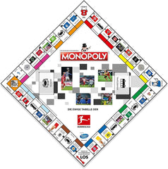 Winning Moves Monopoly Bundesliga Edition – Monopoly-Fanspiel – Familien-Strategiespiele Bundesliga Edition – 2+ Spieler ab 8 Jahren – Deutsch