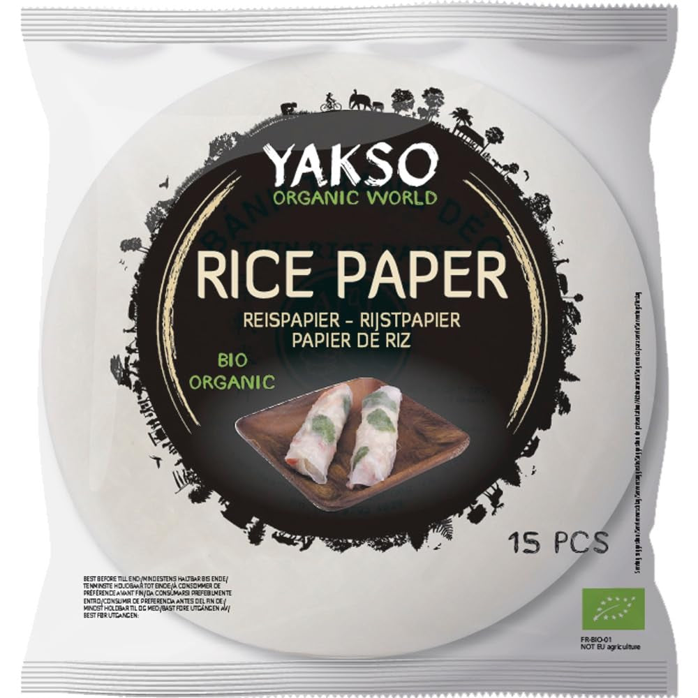 Hârtie de orez cu tapioca, 15 bucăți, 150 g