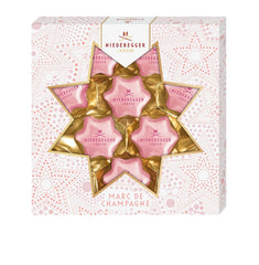 Niederegger Praline Stars Marc de Champagne 125g