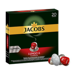 Kaffeekapseln Lungo Classico, Intensität 6 von 12, 10 x 20 Getränke & Kaffeekapseln Lungo Decaffeinato- Intensität 6- 200 Nespresso kompatible Kapseln, 10er Pack, 10 x 20 Getränke