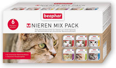 BEAPHAR – Nierendiät Mix Pack – Diätalleinfuttermittel Für Katzen Mit Chronischer Niereninsuffizienz – Zur Unterstützung Der Nierenfunktion – 6X 100 g