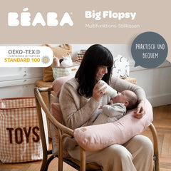 BÉABA, Big Flopsy, Multifunktionskissen zum Stillen Zubehör Essen und Stillen Bebe Naty Shop