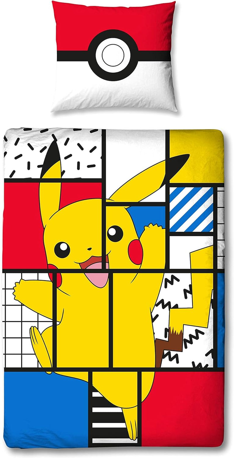Bettwäsche für Teenager und Kinder, Pikachu, 100 % Baumwolle. Bettwäsche – Kinder Naty Shop Default Title