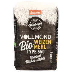 Făină de grâu organică Vollmond, tip 550, 1 kg