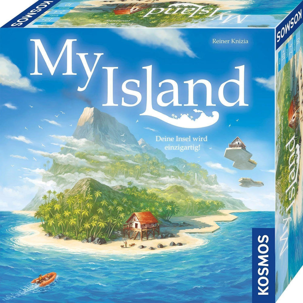Kosmos 682224 My Island Legacy Game, 8 Kapitel, Brettspiel für 2–4 Spieler ab 10 Jahren, basierend auf dem Hit My City (Nominierung für das Spiel des Jahres 2021)