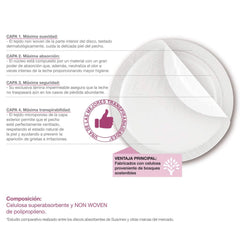 Suavinex 3182126 – Stilltampon, 60 Stück, Zubehör, Ernährung und Stillen, Bebe Naty Shop