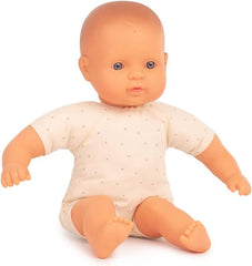 Miniland Dolls: europäische Babypuppe, 32 cm, mit weichem Stoffkörper, in Geschenkbox