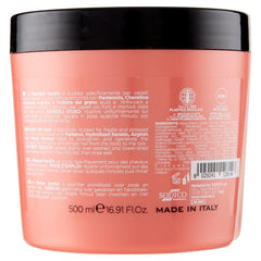 | Keratin - Mască de păr de întărire, pentru păr fragil și deteriorat, cu keratină și arginină, pentru păr mai puternic și mai moale, 4 x 500 ml Masca de par Naty Shop