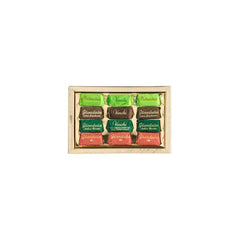 Venchi, goldene Geschenkbox mit verschiedenen Gianduiotti-Pralinen, 110 Gramm Naty Shop Chocolates