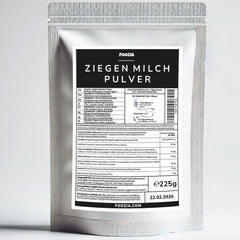 Foozia reines Ziegenmilchpulver – ohne Zusatzstoffe für Mensch und Tier