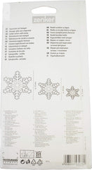 Forme de biscuiți Zenker 43076 cu fulgi de zăpadă 3,5 x 7 cm