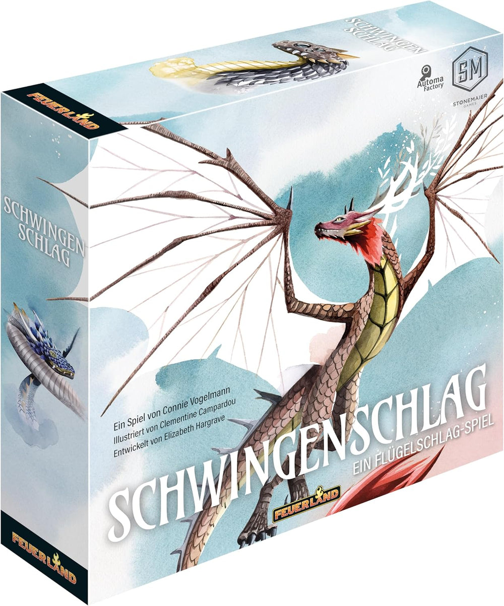 Feuerland Spiele 31032 Wingspan - Aus der Spielewelt Wingspan, grün
