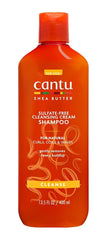Cantu Cleansing Cream Shampoo – Shampoo Für Lockiges Und Krauses Haar – Reichhaltige Formel Aus Shea Butter – Sanfte Und Tiefenwirksame Reinigung Für Haar Und Kopfhaut – Sulfatfrei – 400 Ml Dusche und Bad Cantu Default Title