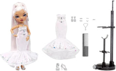Rainbow High Holiday Editon 2022 - Modepuppe für Sammler - Roxie Grand - Mehrfarbige Haare, Schillerndes Diamantkleid und besondere Accessoires - Tolles Geschenk für Kinder ab 6 Jahren