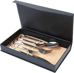 Set tacâmuri 5 piese, oțel inoxidabil Bucatarie Naty Shop