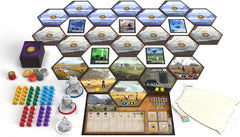 Feuerland Spiele 31025 Joc de masă Expeditions, tonuri pământești