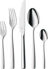 WMF Boston Besteckset, 30-teilig, Edelstahl, für 6 Personen, Kitchen Naty Shop Set, 30-teiliges Set