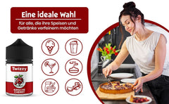Aromă alimentară Twizzy Cherry - 60 ml - Aromă intensă - Ideală pentru coacere Arome Naty Shop
