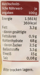 tegut... Nudeln mit Ei, Korkenzieher, 1 x 500 g