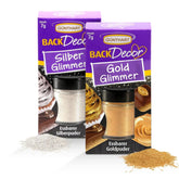 Günthart Glitzer, Puder, Gold und Silber, Set 2 x 7 Gramm Naty Shop Default Title
