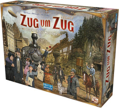 Days of Wonder, Ticket to Ride Legacy: Legends of the West, Joc de familie, Joc de societate, 2-5 jucători, Vârste 10+, 20-90 de minute, Germană