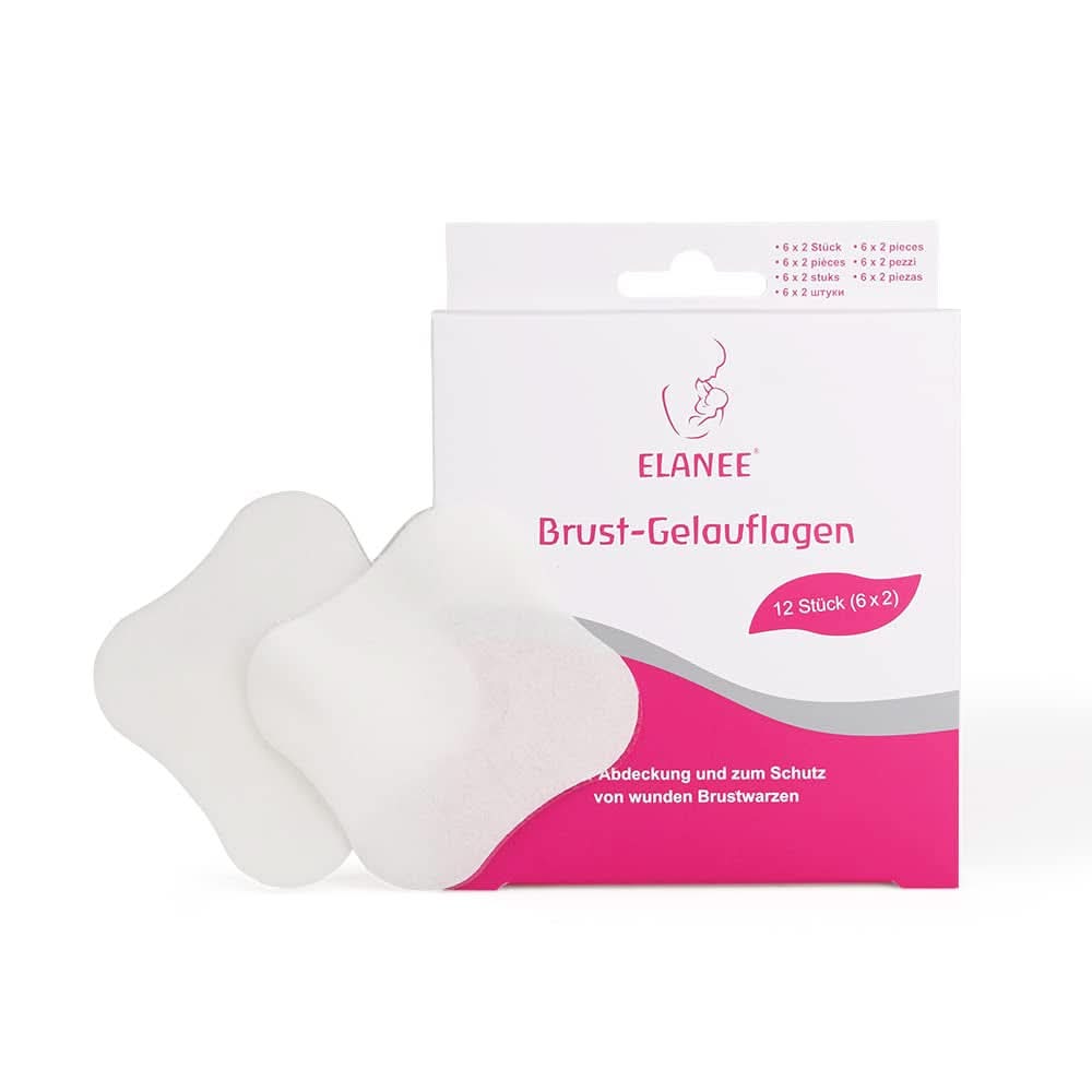 ELANEE Brust-Gel-Pads für stillende Mütter – bedecken und schützen die Brustwarzen. Zubehör Essen und Stillen Bebe Naty Shop