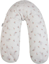 Schwangerschaftskissen - Stillkissen - 2 in 1 Multifunktionskissen - Abnehmbarer Bezug 78 x 44 cm Zubehör Essen und Stillen Bebe Naty Shop