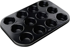 Dr. Oetker - Tava de copt Tradition din aluminiu cu acoperire antiaderenta (culoare: negru), 1 bucata. Matrite si tavi pentru copt Naty Shop